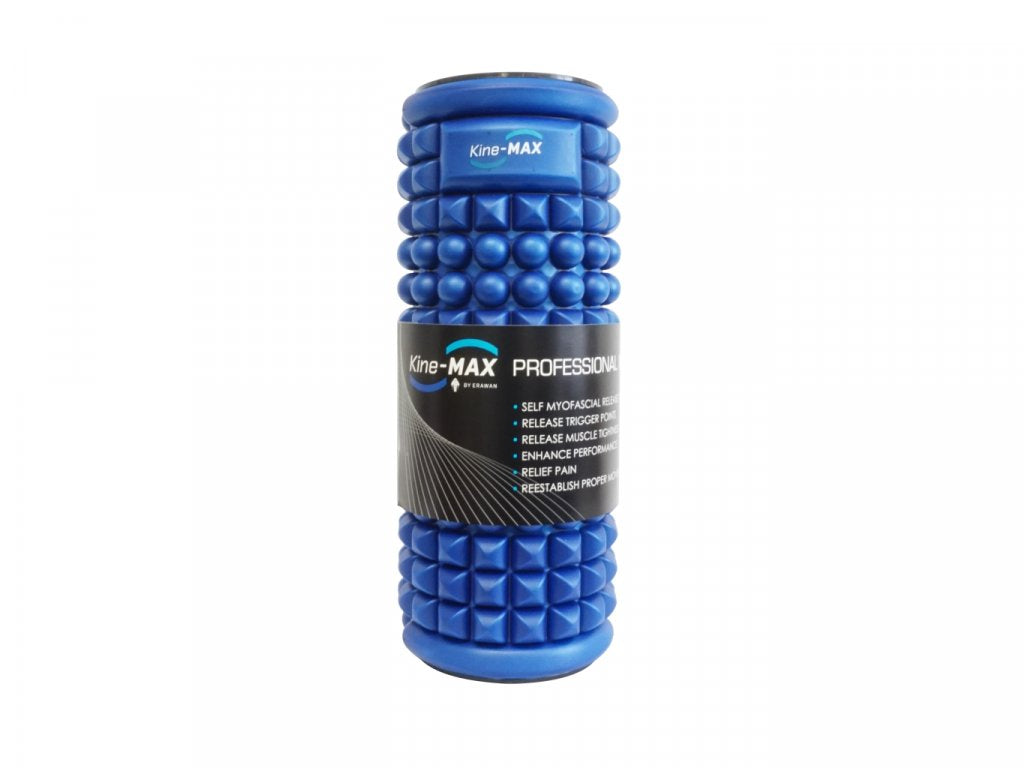 PROFESSIONAL MASSAGE FOAM ROLLER - MASÁŽNÍ VÁLEC - MODRÝ